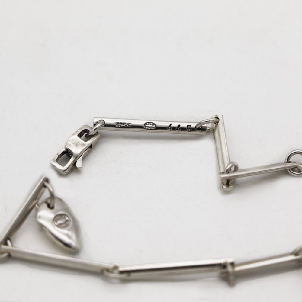 Georg Jensen 925 Sterling Silver Bracelet 445 - Picture 4 of 4